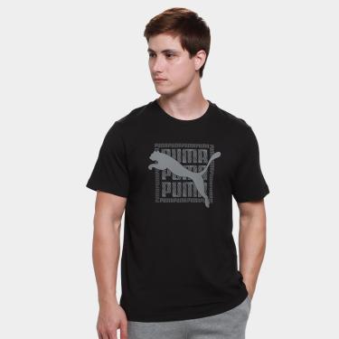 Imagem de Camiseta Puma Graphic Wording Masculina-Masculino