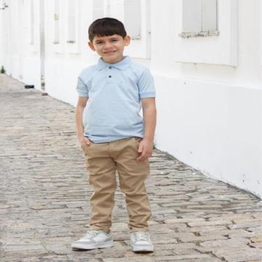 Imagem de Calça Esporte Fino c/ Elastano - Top Atacado, Nude, 8 Anos