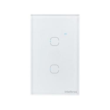 Imagem de Interruptor smart wi-fi touch 2 tecla ews 1002 branco - INTELBRAS