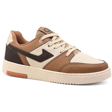 Imagem de Tenis masculino skate solado reto redikal - rkt543, Caramelo, 36