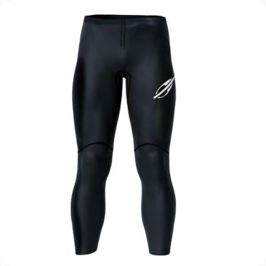 Imagem de Calça Triathlon Mormaii Aguas Abertas 3mm Natação Cor:PretoTamanho:GGe