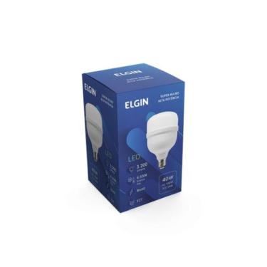 Imagem de Lâmpada Super Bulbo Led Bivolt 20w, 30w, 40w 6500k Branca Fria Elgin, 