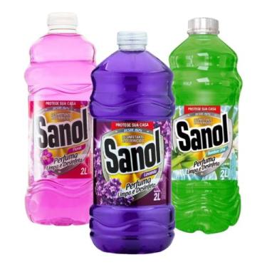 Imagem de Desinfetante Sanol Vários Cheiros 2lts Para Casa, Apto, Floral