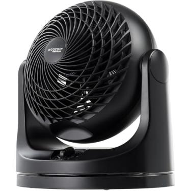 Imagem de IRIS USA WOOZOO Ventilador de Circulação de Ar Pessoal Oscilante Silencioso, Ventilador de Mesa de 30 cm, Preto (PCF-HE18)