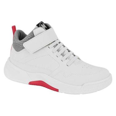 Imagem de Tenis masc inf molekinho cano alto, Branco, Cinza, 30
