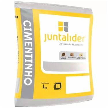 Imagem de Cimento Cimentinho para Pequenos Reparos Branco 1 Kilo JUNTALIDER