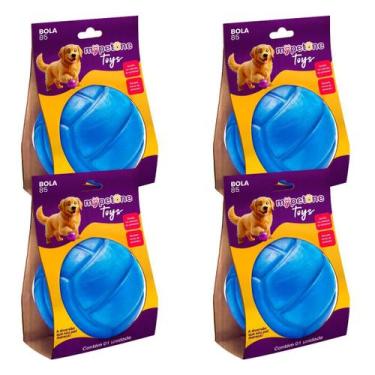 Imagem de Combo 4 Bola Lisa TR 85 Mypetone - Azul
