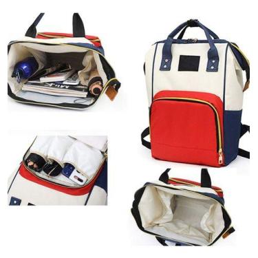 Imagem de Mochila Bolsa Maternidade Multifunção Térmica Menino Menina  - GRZ, Ve