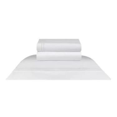 Imagem de Jogo de Cama Queen 400 fios Castle - Naturalle, BRANCO