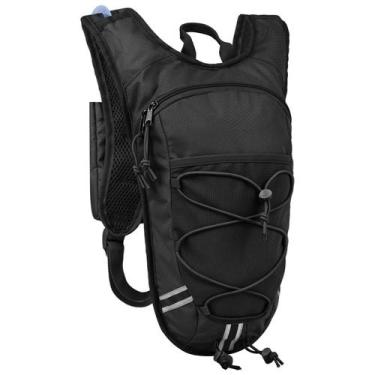 Imagem de Mochila de Hidratação DEVONWIDE 2L Leve com Detalhes Refletivos Preta