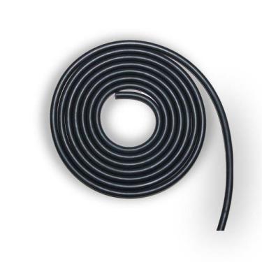 Imagem de Perfil Borracha Redondo Maciço Vedação Acabamento 10mm - 50m - Menco