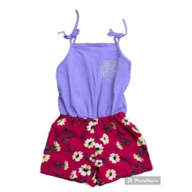 Imagem de Macacão Infantil  ValenKids, Roxo, Tamanho 2