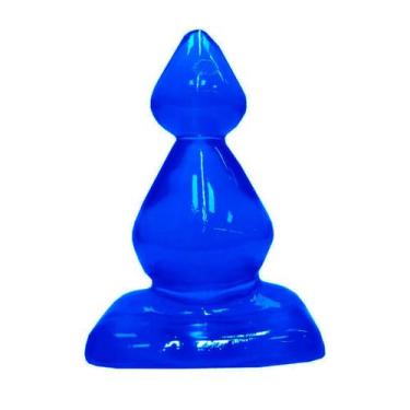 Imagem de Plug Anal Árvore de Natal com Base - 7 Cores  Magic Sexy - brand, Azul