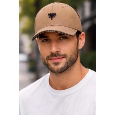 Imagem de Boné Strapback Cavalera Águia Simple - Ref: 4687, Caqui