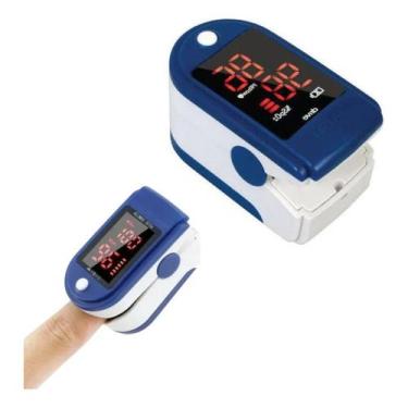 Imagem de Oximetro De Dedo Medidor De Saturação Aparelho Digital Pulse FINGERTIP