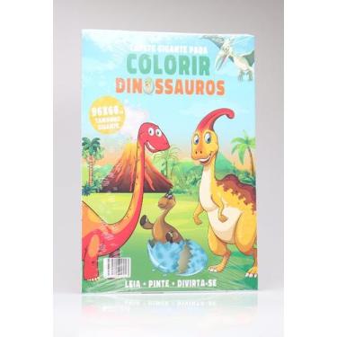 Imagem de Tapete Gigante Para Colorir  Dinossauros - Livraria Familia Crista