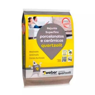 Imagem de Rejunte para Porcelanatos e Cerâmicas Branco 1kg Alta Aderência Resist