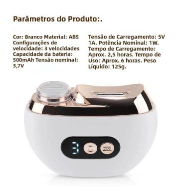Imagem de Cortador De Unhas Elétrico 2 Em 1 Multifuncional Com 3 Velocidades, Ap