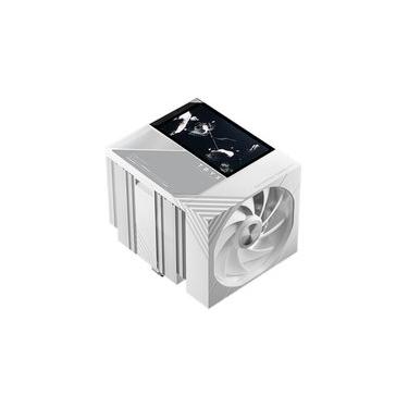 Imagem de Air Cooler TRYX Turris T620, Dual Tower, Display LCD 5 Polegadas, 6 Heat Pipes, 2 Ventoinhas 120mm, AMD e Intel, Branco - H-T620N-DM2M-G0W