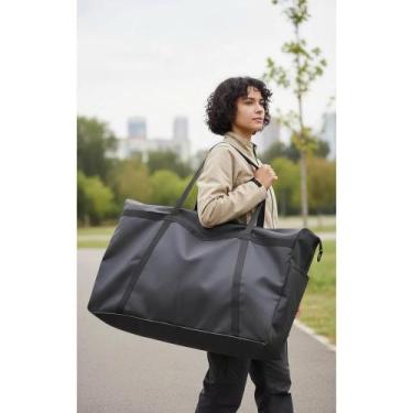 Imagem de 2x Bolsa Sacolão 132L Preta Gigante para Viagem e Mudança - Congratula
