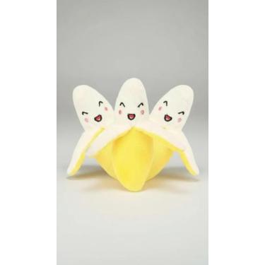 Imagem de Mordedor Pelúcia Cães Banana com Apito - Congratulations Store