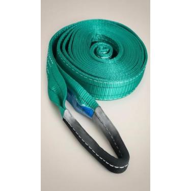 Imagem de Cinta Elevação Carga 2 Ton 2m Reforçada 60mm Verde - Congratulations S