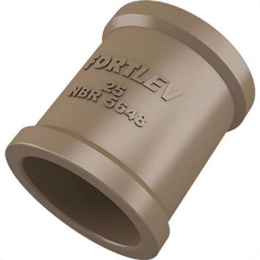 Imagem de Luva Fortlev PVC Liso Liso 2 Marrom - Kit C/10 Unidades - Marca não De