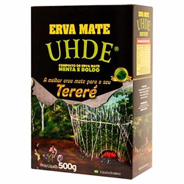 Imagem de Erva Mate para Tereré Sabor Menta e Boldo UHDE 500g