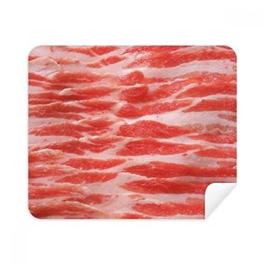 Imagem de Pano de limpeza de textura de carne gorda de pork Mutton 2 peças de tecido de camurça