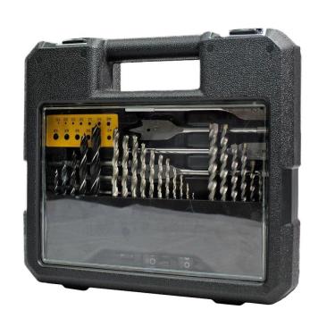 Imagem de Jogo Brocas E Bits 82 Peças Com Maleta