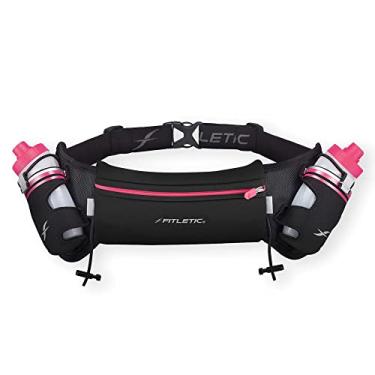 Imagem de CINTO DE HIDRATAÇÃO HYDRA 16 PRETO E ROSA FITLETIC