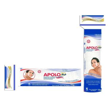 Imagem de Algodão Apolo Disco 70g - Embalagem c/ 18 unidades