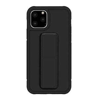 Imagem de Estojo de alça de pulso de luxo para Samsung Galaxy S20FE Note 20 Ultra S10 S20 Note 10 Plus S10E A51 A71 A11 Suporte magnético Capa Magnética, Preto, Para A11