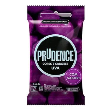 Imagem de Preservativo Uva Com 3 Unidades Prudence 