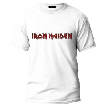 Imagem de Blusa Camiseta Iron Maiden Masculino E Feminino Top - Vinis Store