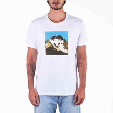 Imagem de Camiseta Rvca Bedrock Masculina Sm23 Branco