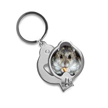 Imagem de Cortador de unhas para animais de estimação Hamster Cute Eat Finger Nail Clippers Tesoura de aço inoxidável
