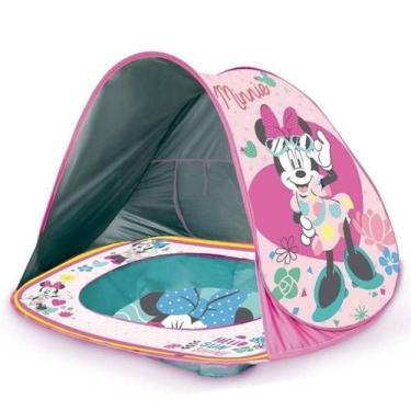 Imagem de Piscina De Praia Infantil Com Cobertura Uv Minnie Zippy Toys