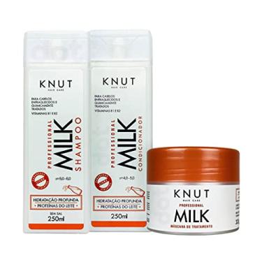 Imagem de Kit Shampoo + Condicionador + Máscara Milk Knut (3 Produtos)