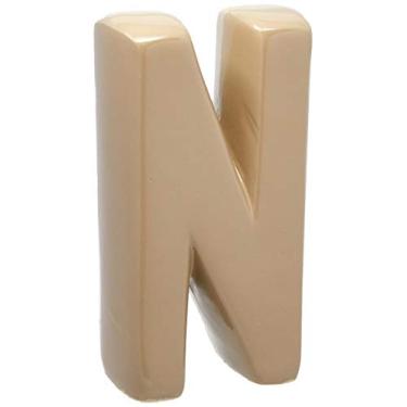 Imagem de Letra N Decorativa Ceramicas Pegorin Sands