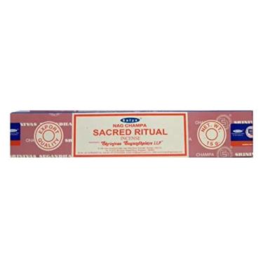 Imagem de Incenso Satya Nag Champa Sacred Ritual com 15g