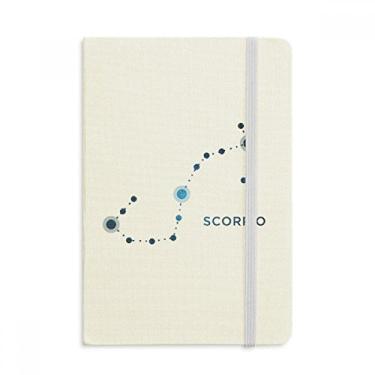 Imagem de Caderno de Caderno de Constelação Scorpion Oficial de Tecido Rígido Clássico Diário