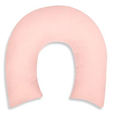 Imagem de Protetor de Pescoço Infantil - Rosa com Branco