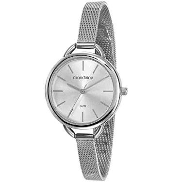 Imagem de Relogio Mondaine Feminino Ref: 53612l0mvne2 Prateado + Semijóia