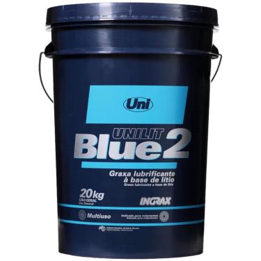 Imagem de Graxa Azul Para Rolamentos Unilit Blue 2 Ingrax 20kg