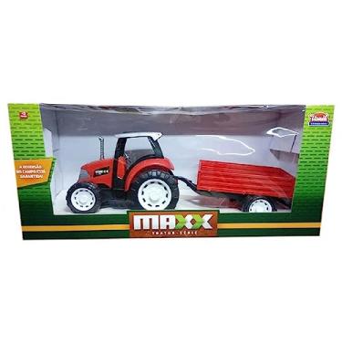 Imagem de Trator Maxx Rural Carreta - Usual Brinquedos