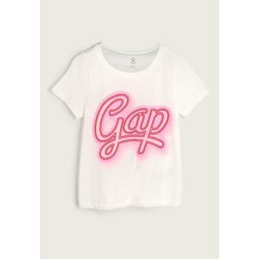 Imagem de Infantil - Camiseta GAP Logo Branca GAP 629036 menina