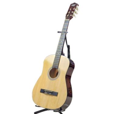 Imagem de Violão Waldman Acústico MXT Preto 38C Cordas de Nylon