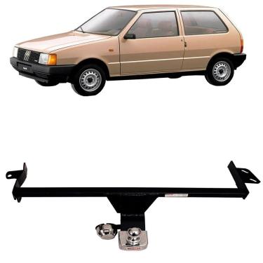 Imagem de Engate Reboque Rabicho Fixo Uno Mille 2004 a 2015 450Kg