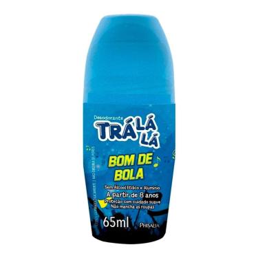 Imagem de Desodorante Infantil Trá Lá Lá Bom de Bola Roll-on 65ml